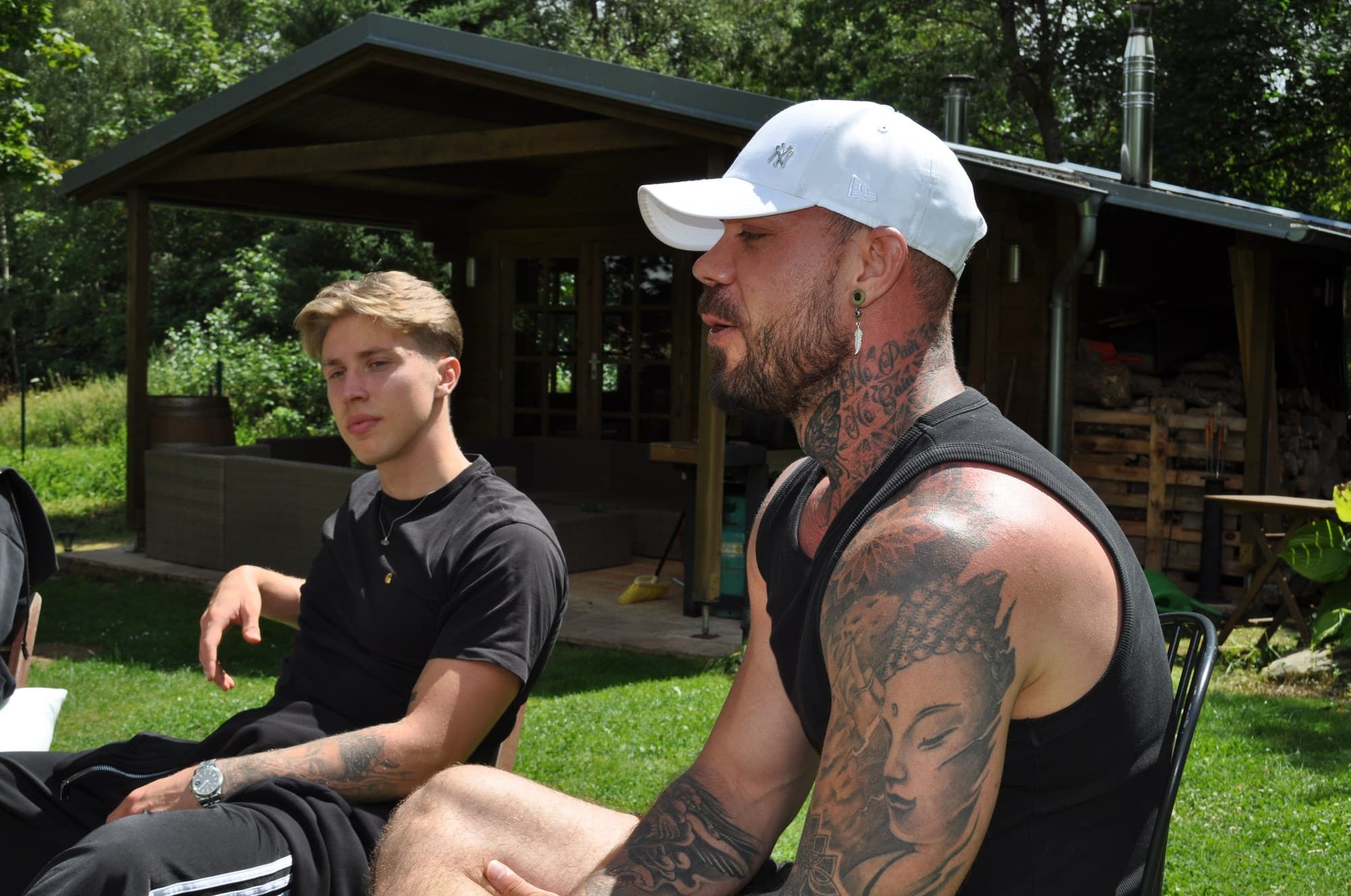 Dominik und Lars im Gespräch