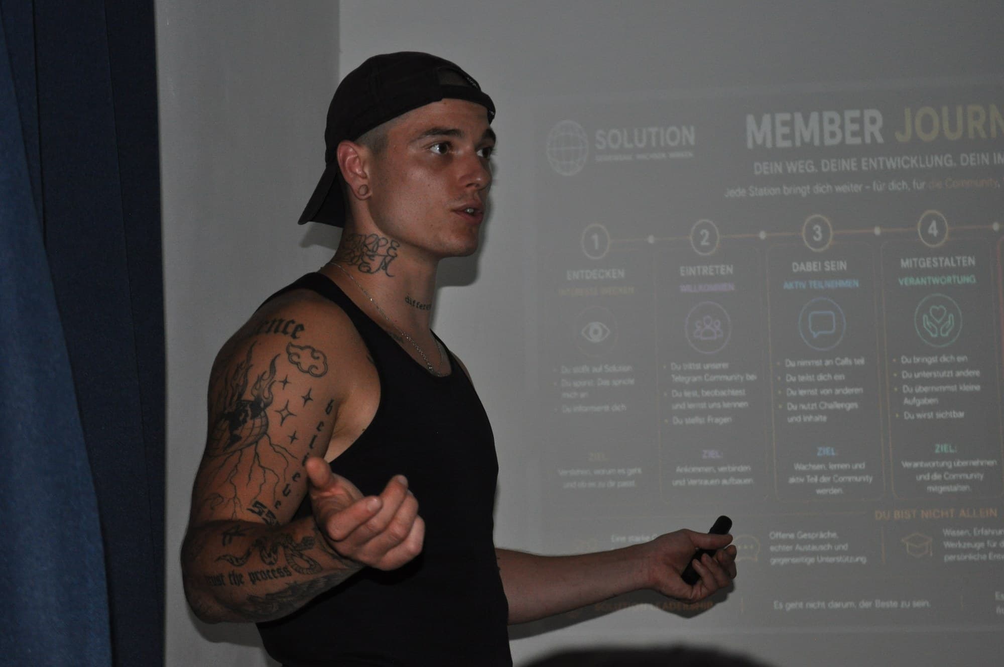 Justin erklärt die Member Journey